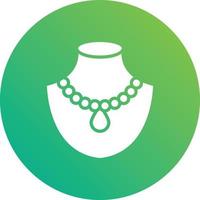 Necklace Vector Icon Design Illustration