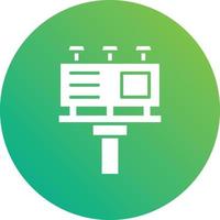 Bill Board Vector Icon Design Illustration