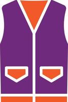 Vest Vector Icon Design Illustration