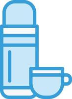 Thermos Vector Icon Design Illustration