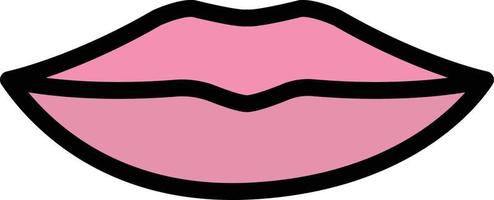 Lips Vector Icon Design Illustration