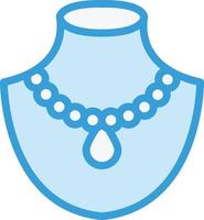 ilustración de diseño de icono de vector de collar