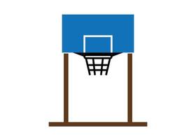 Basketball ring icon logo design template vector isolated illustration