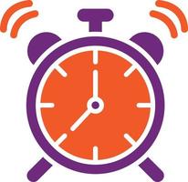 Alarm Clock Vector Icon Design Illustration