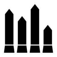 Perfect design icon of upward arrows vector