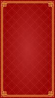 potrait red background with frame vector