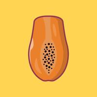 ilustración de vector de fruta en un fondo. símbolos de calidad premium. iconos vectoriales para concepto y diseño gráfico.