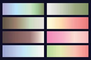 Colorful abstract gradient vector template free