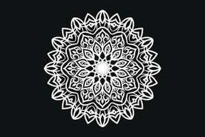 Mandala background Design free vector