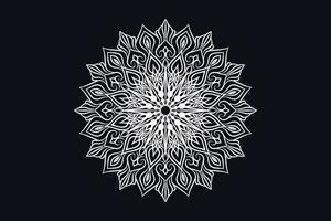 Mandala background Design free vector