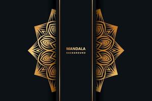 Mandala background Design free vector