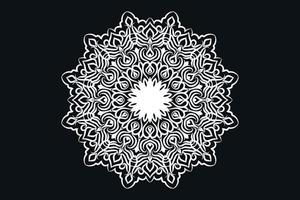 Mandala background Design free vector