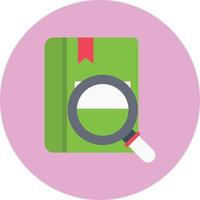 busque la ilustración vectorial del libro en un fondo.símbolos de calidad premium.iconos vectoriales para el concepto y el diseño gráfico. vector