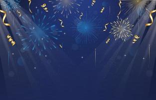 New Year Party Background vector