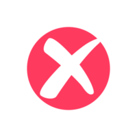 red cross icon for things that should not be done or forbidden png