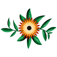 zonnebloem boeket illustratie png