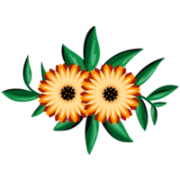 Sunflower Bouquet Illustration png