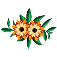 sonnenblume blumenstrauß illustration png