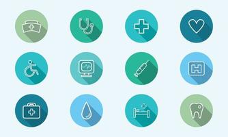 icons design healthcare vector