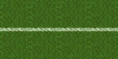 Soccer field texture top view, lawn background vector