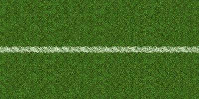 Soccer field texture top view, lawn background vector