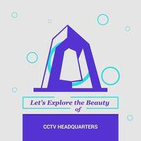 Lets Explore the beauty of CMG National Landmarks vector