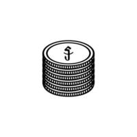 Cambodia Currency Icon Symbol. Cambodian Riel, KHR Sign. Vector Illustration