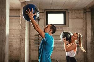 Couple At The Cross Training photo