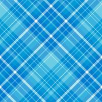 Seamless pattern in great blue colors for plaid, fabric, textile, clothes, tablecloth and other things. Vector image. 2