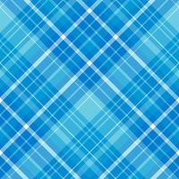 Seamless pattern in great blue colors for plaid, fabric, textile, clothes, tablecloth and other things. Vector image. 2