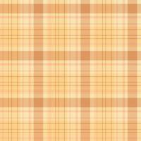 Seamless pattern in yellow and orange colors for plaid, fabric, textile, clothes, tablecloth and other things. Vector image.
