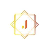 Letter J Logo Template vector icon design