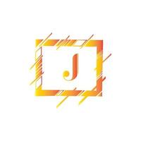 Letter J Logo Template vector icon design