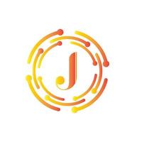 Letter J Logo Template vector icon design