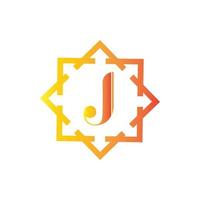 diseño de icono de vector de plantilla de logotipo de letra j