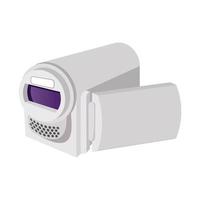 Digital video camera cartoon icon vector