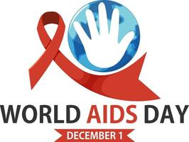 World Aids Day Poster Design vector