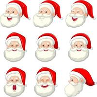 Christmas elves cartoon character collection vector