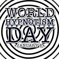 World hypnotism day January icon vector