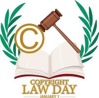 Copyright Law Day Banner Design