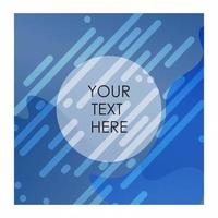 Blue and Offwhite colour background with typography vector
