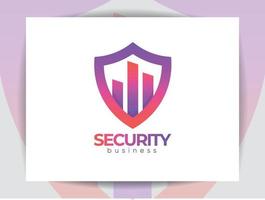 Creative Security Business Agency Logo Template, Unique Modern Digital Concept, Hi-Quality Design Concept With Gradient Color, Creative Digital Abstract Security Business, And logo Concept Design. vector