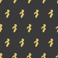 Abstract pattern. Gold and black Trendy pattern for wrapping paper, wallpapers, backgrounds. Vector seamless pattern