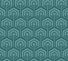 fondo de vector transparente esmeralda menta con hexágonos