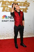 LOS ANGELES - SEP 4 - Shin Lim, Lipstick Kiss from Heidi Klum at the America s Got Talent Live Show Red Carpet at the Dolby Theater on September 4, 2018 in Los Angeles, CA photo