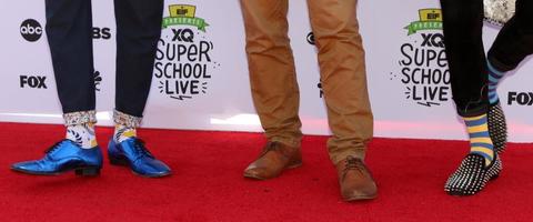 LOS ANGELES - SEP 8 - Shoes of Jon Boogz, NAO, Guest at the EIF Presents - XQ Super School Live at the Barker Hanger on September 8, 2017 in Santa Monica, CA photo