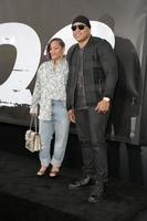 LOS ANGELES - JUL 17 - Simone Smith, LL Cool J at the Equalizer Premiere at the TCL Chinese Theater IMAX on July 17, 2018 in Los Angeles, CA photo