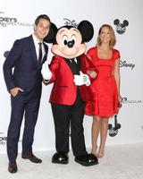 LOS ANGELES - OCT 6 - Skylar Astin, Mickey Mouse, Anna Camp at the Mickey s 90th Spectacular Taping at the Shrine Auditorium on October 6, 2018 in Los Angeles, CA photo