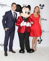 LOS ANGELES - OCT 6 - Skylar Astin, Mickey Mouse, Anna Camp at the Mickey s 90th Spectacular Taping at the Shrine Auditorium on October 6, 2018 in Los Angeles, CA photo