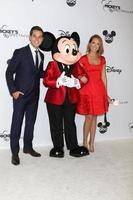 LOS ANGELES - OCT 6 - Skylar Astin, Mickey Mouse, Anna Camp at the Mickey s 90th Spectacular Taping at the Shrine Auditorium on October 6, 2018 in Los Angeles, CA photo